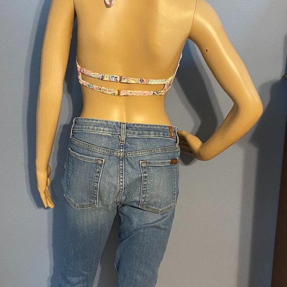 CLOSING 9/12 FOR MOVE!!   7 For All Mankind THE SKINNY Jeans Size 27 - Picture 3 of 8